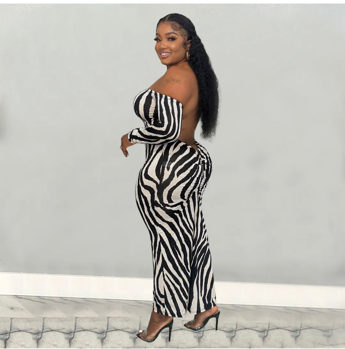 “Stripped” Dress
