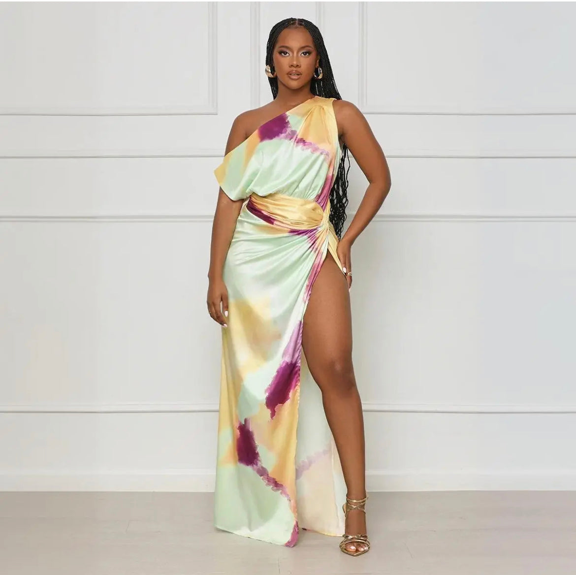 “Superiority” Split Dress