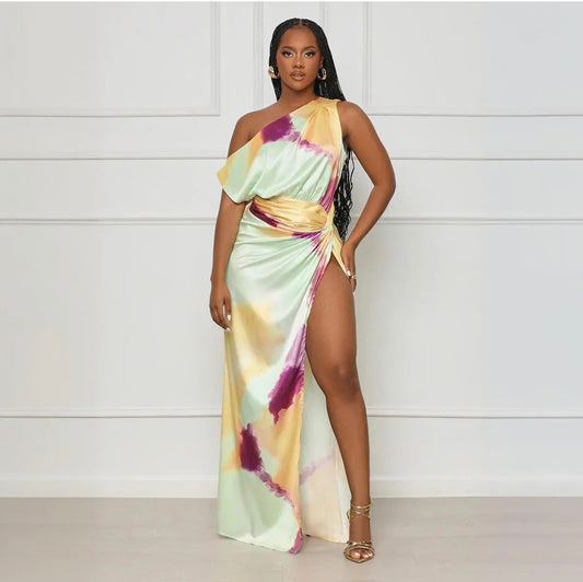 “Superiority” Split Dress