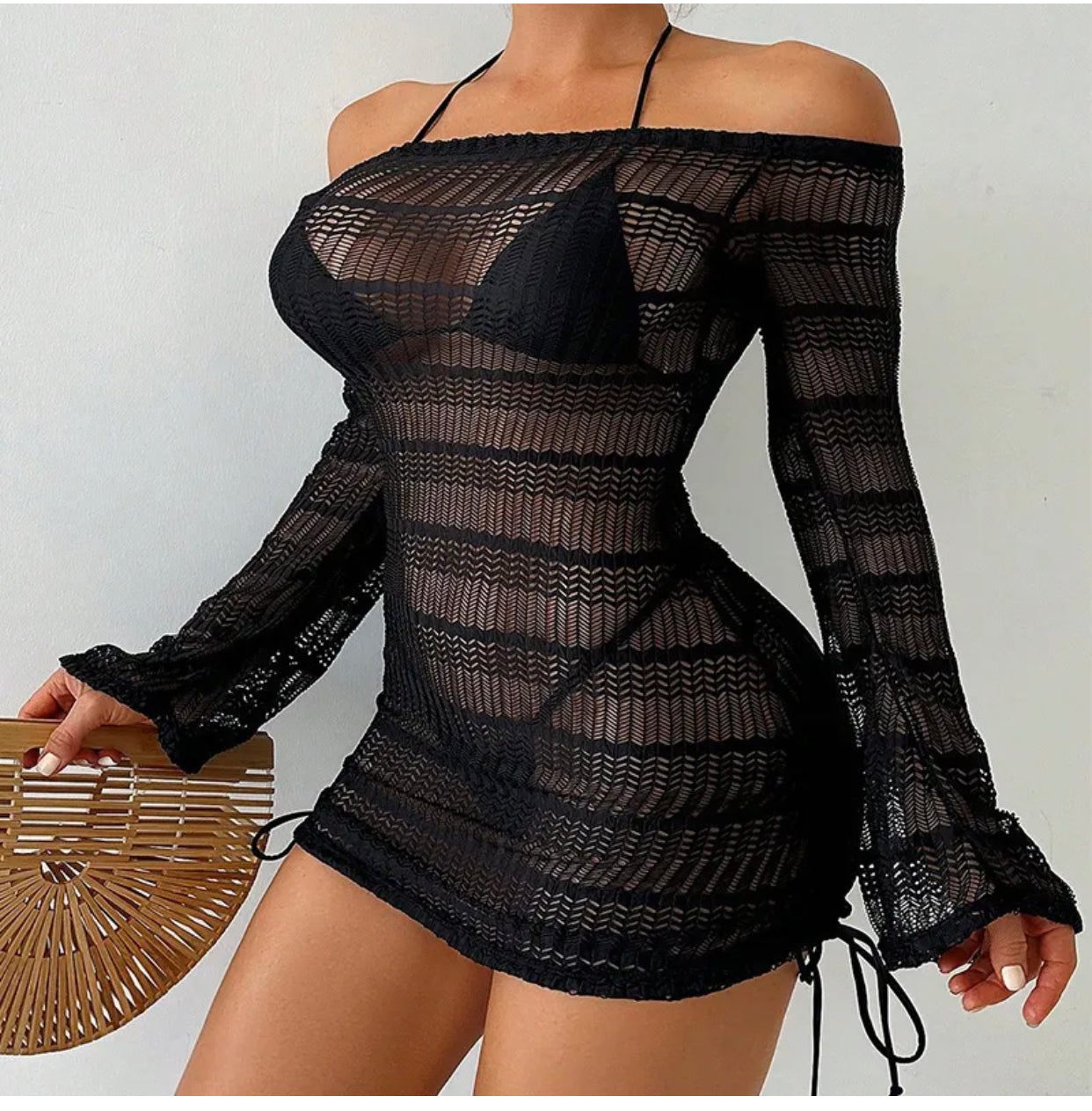 “Keep me Knitted” Swimsuit Cover Up