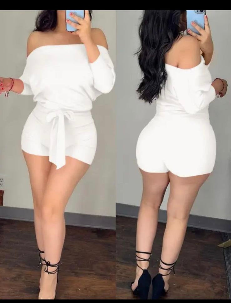 “White Vanity” Romper