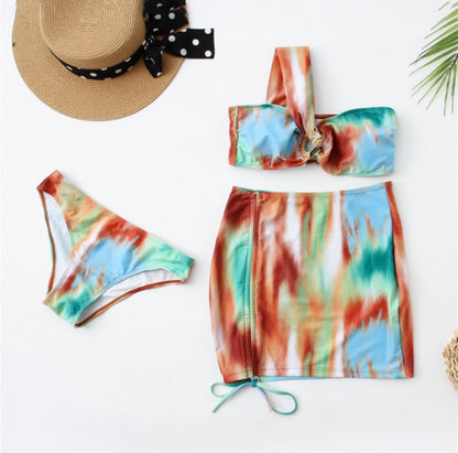 Color Splash Swimsuit Set